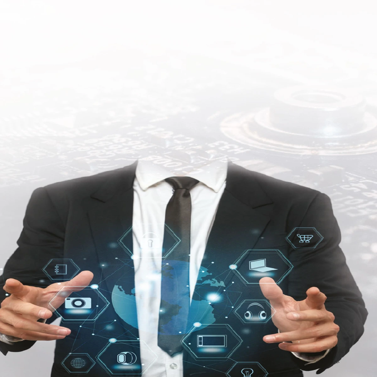 Corporate digital operations visual